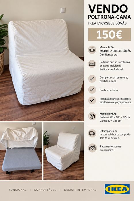 Sofá cama individual