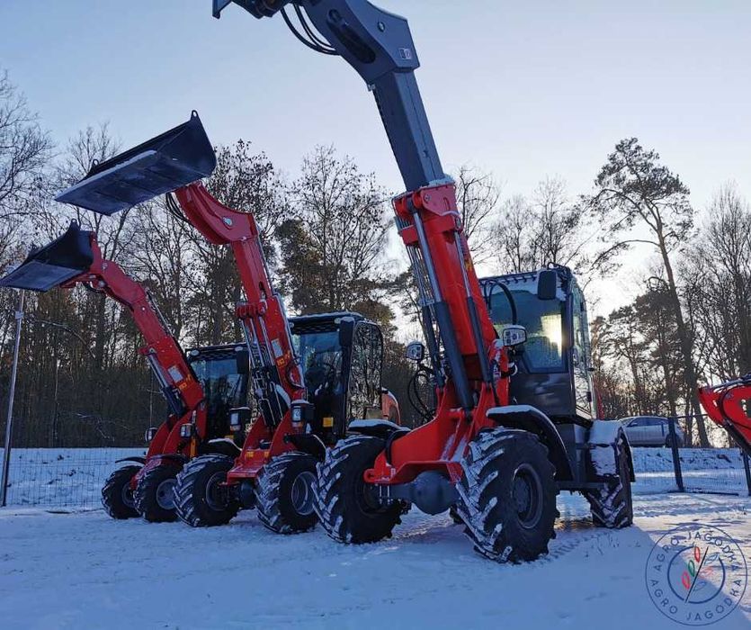 NOWA ładowarka przegubowa Hornet HMA 818T / 825T – Powershift, 40 km/h