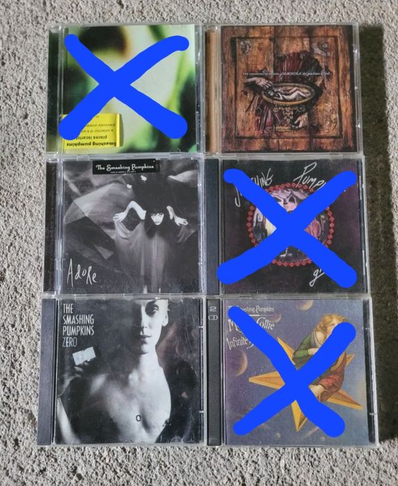 3 cds Smashing Pumpkins