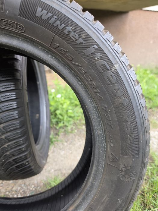 165/65 R14 79T M+S - Hankook Winter Icept RS2 - 6mm - 25/2019 z cena za 2szt - fv23 - gwarancja