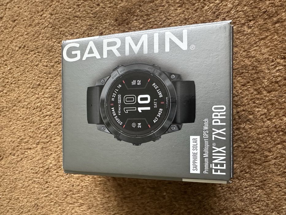 Garmin Fenix 7x Pro saphhire  solar 51 mm  gwarancja
