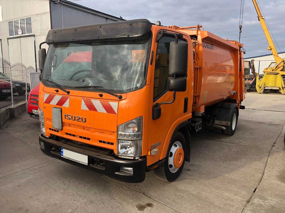 Мусоровоз Isuzu 2012 року німецький, один з найкращих, бункер 7м3 Zoeller Mikro XL Добрий стан Простий економний надійний Куди треба заїде Рекомендую