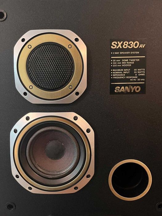 Colunas Altifalantes Sanyo SX830AV