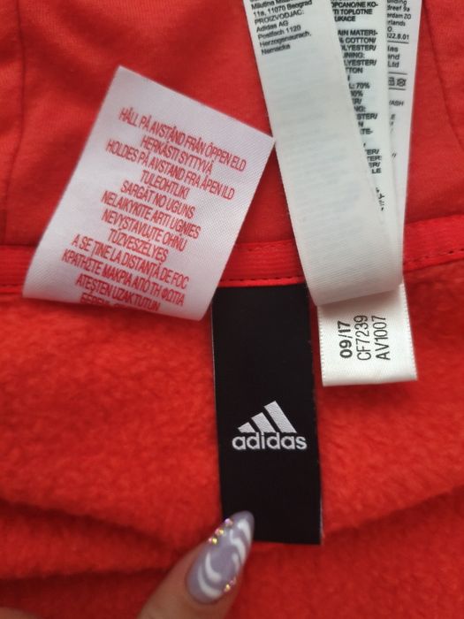 розовая винтажная кофта Adidas
