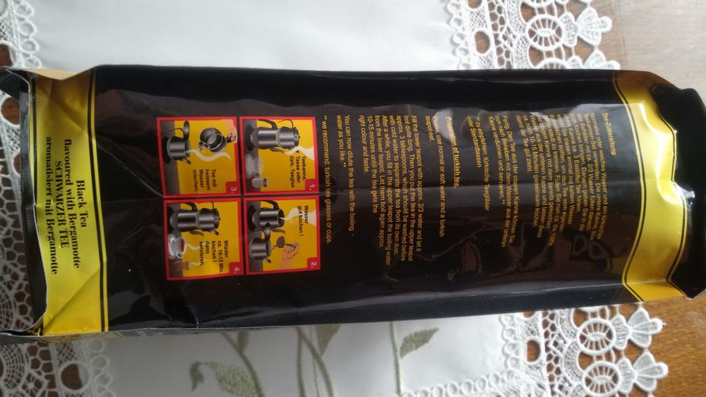 Herbata czarna  ALICE bergamot  0,5 kg
