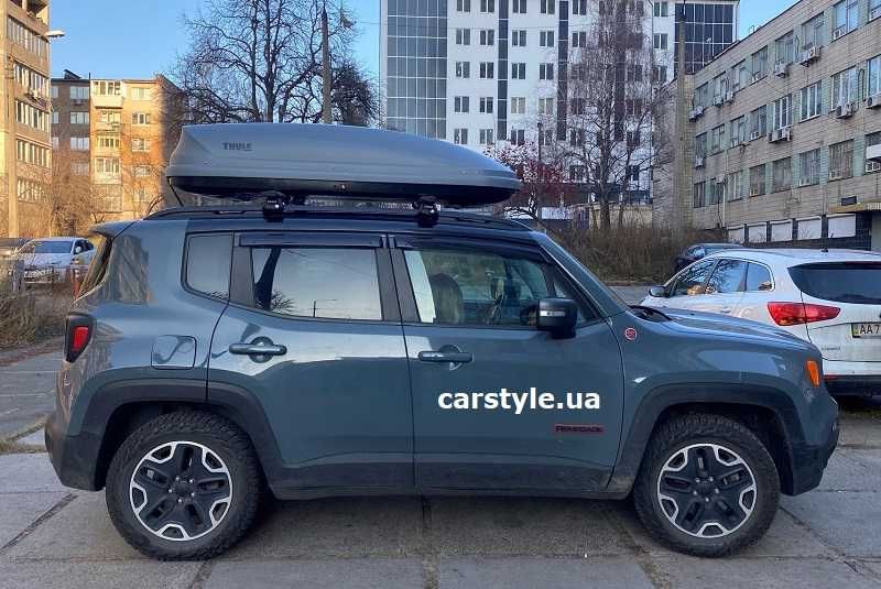 БВ Багажник поперечини Thule Jeep Renegade Compass Wrangler Cherokee