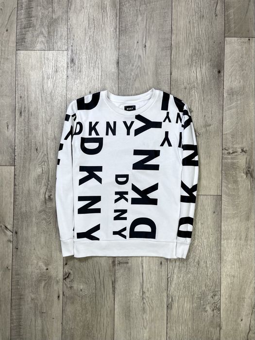 DKNY кофта свитшот S размер белая женская