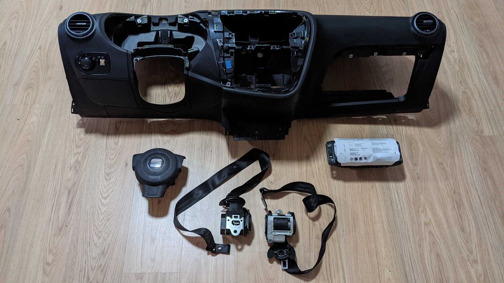 Conjunto Kit Airbags Tablier Seat Leon 2 Original
