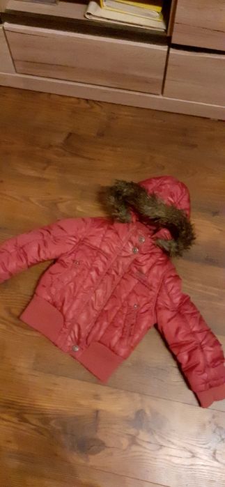 Kuŕtka zimowa Next róż. 104 kurtka różowa kurtka dla dziewczynki