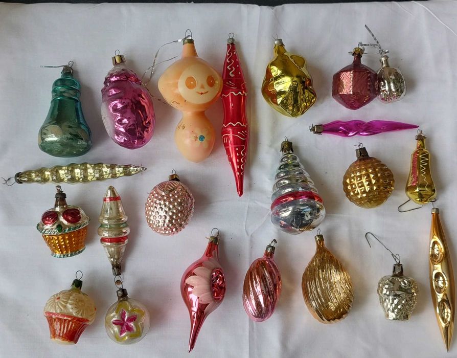 Ёлочные игрушки СССР