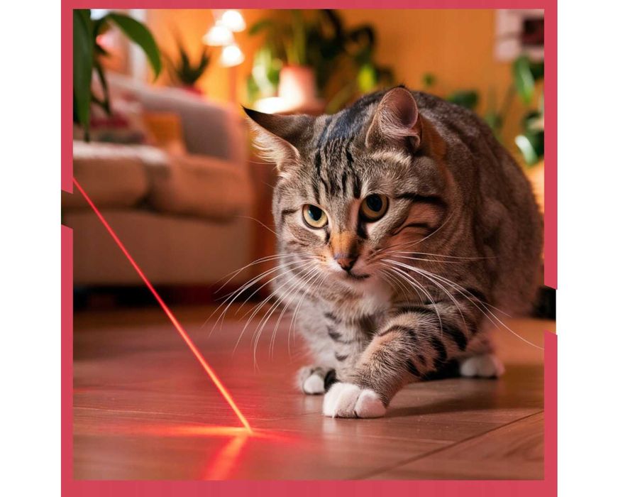 Laser Wskaźnik Laserowy Mocny Latarka UV Zabawka dla Kota 3w1 Pointer