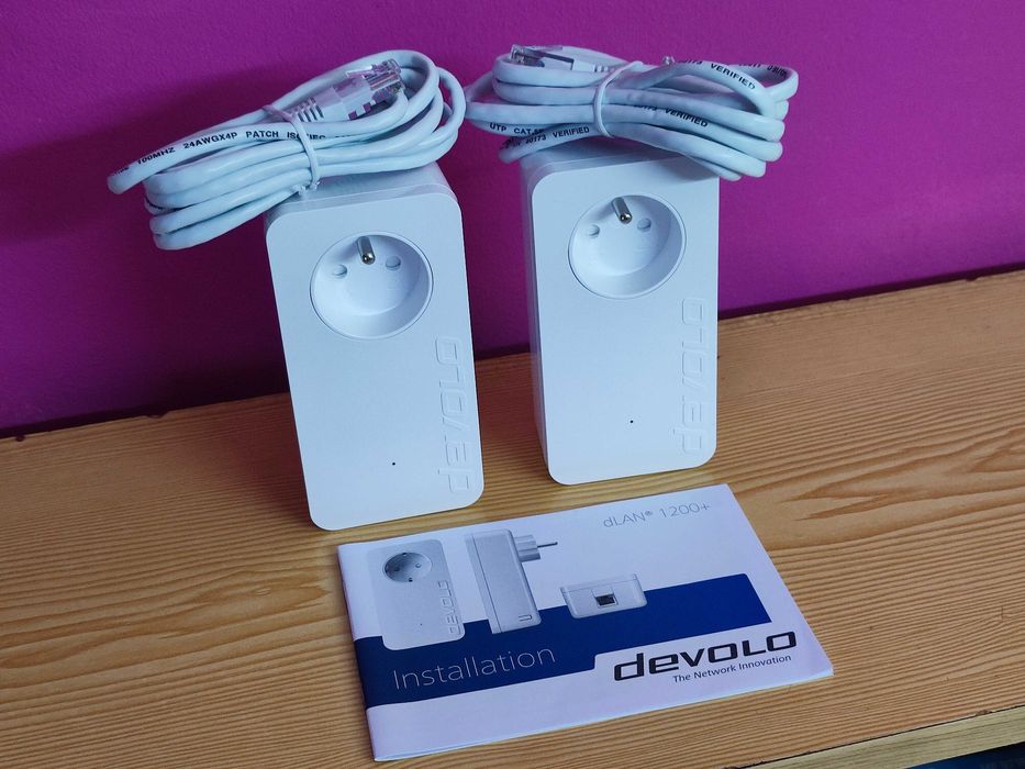 Kit 2x Devolo Powerline CPL 1200+
