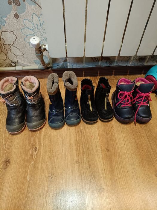 Сапожки зимние на девочку