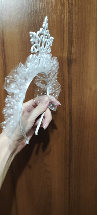 Обруч сніжинки. Для новорічних свят