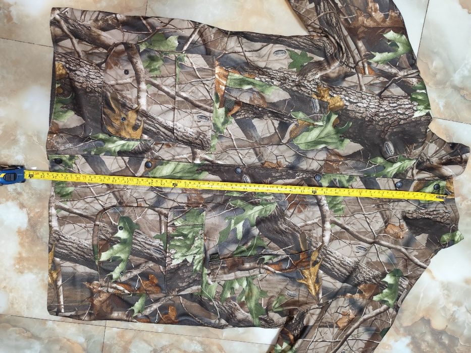 Куртка мисливська камуфляж RealTree на мембрані