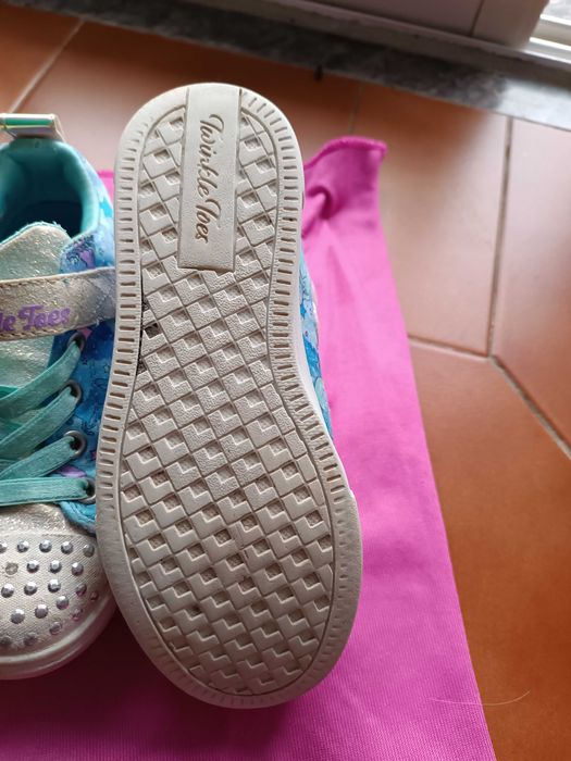 tenis criança azuis