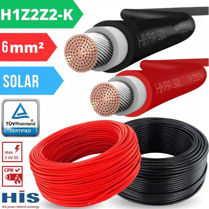 Кабель Solar 6мм2 Німеччина
