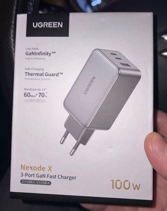 Зарядний пристрій Ugreen x756 100w