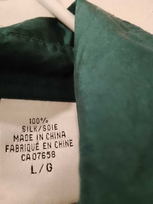 Рубашка на выпуск 100% шелк