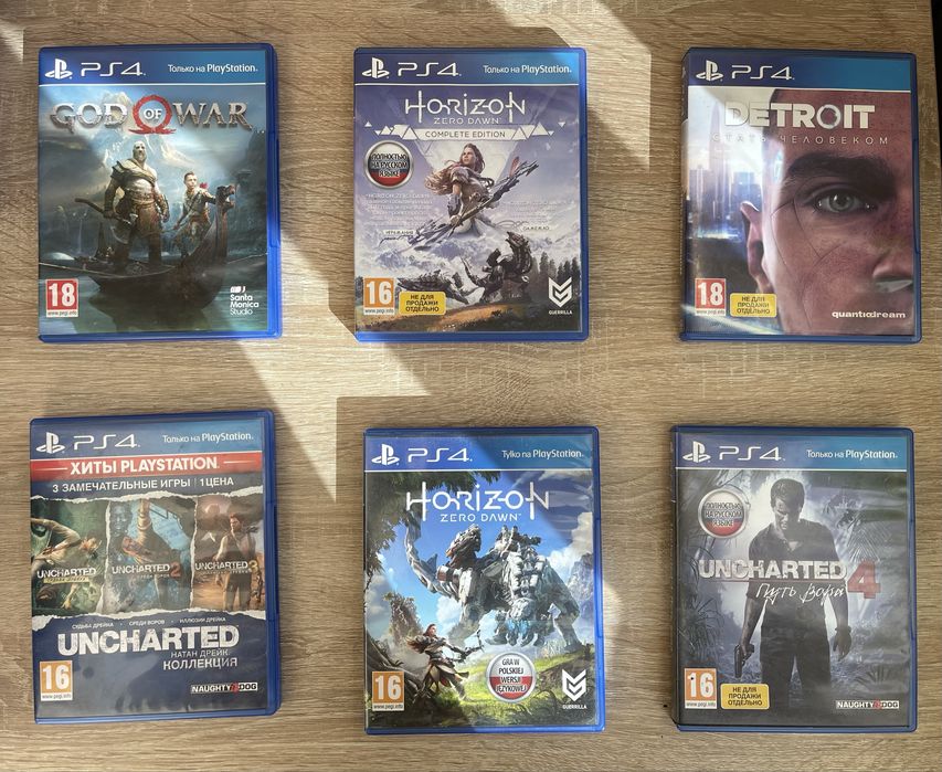 Продам диски для ps4 ігри для ps4