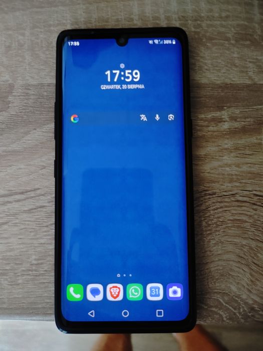 LG Velvet 5g aurora grey  wersja europejska