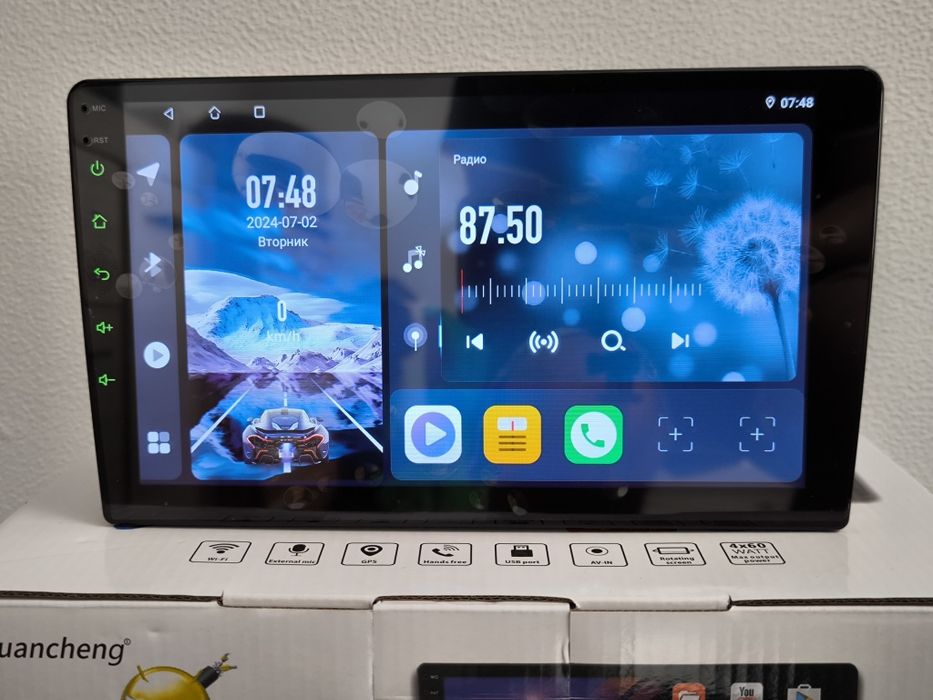 Автомагнитола 9"/10" дюймов 2/64gb с Carplay и Android Auto