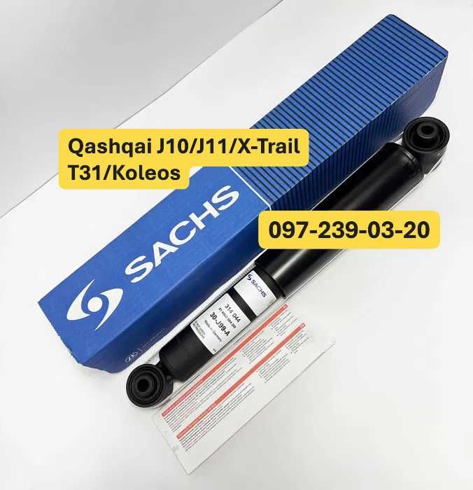 Амортизатор Qashqai J10/J11/X-Trail T31/Koleos Задняя стойка