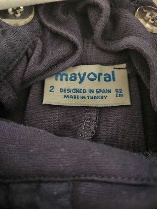 Piękne eleganckie ogrodniczki r. 92 Mayoral stan bdb