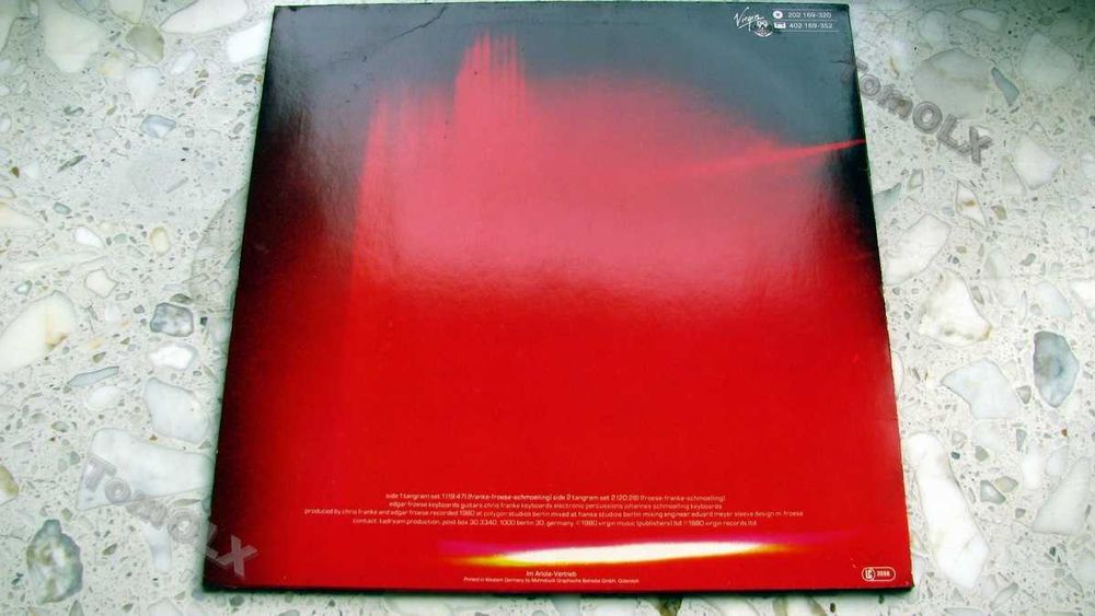 Płyta winylowa Tangerine Dream - Tangram - Virgin 1980 winyl stan EX