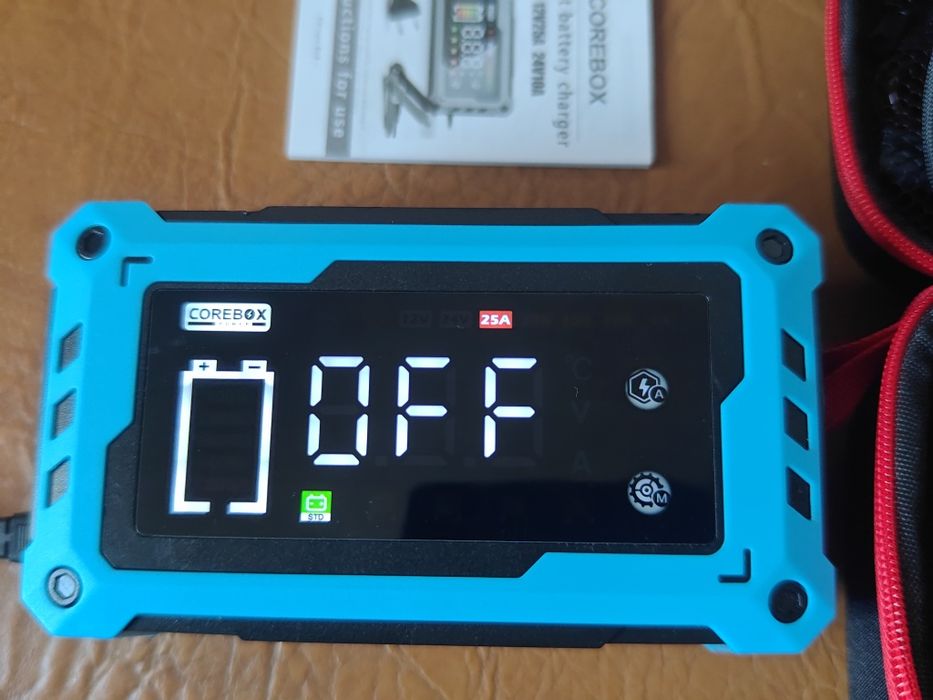 Автомобільний Зарядний пристрій COREBOX 12V 24V 25A