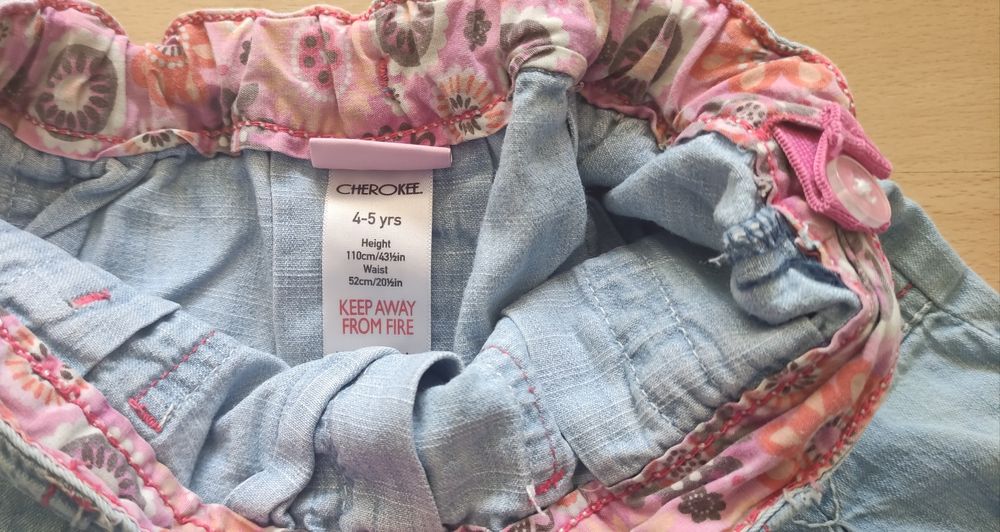 Spódniczka jeansowa Cherokee r.110- 104 S1