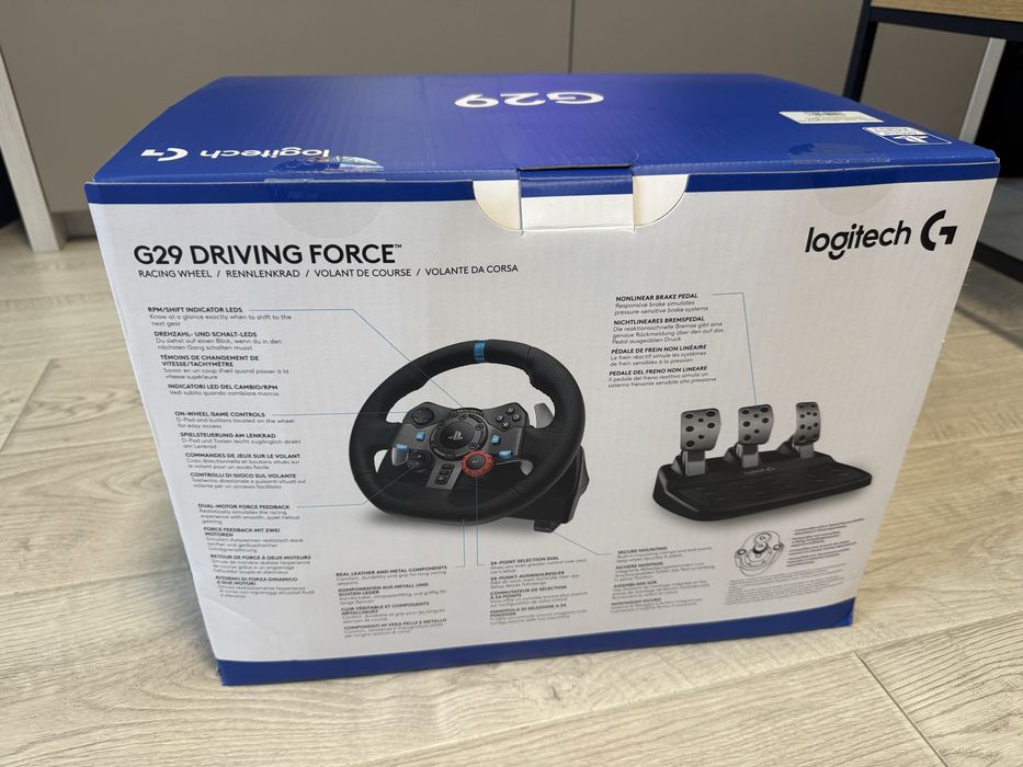 Кермо Logitech G29 Driving Force PC/PS (Black) (EU)