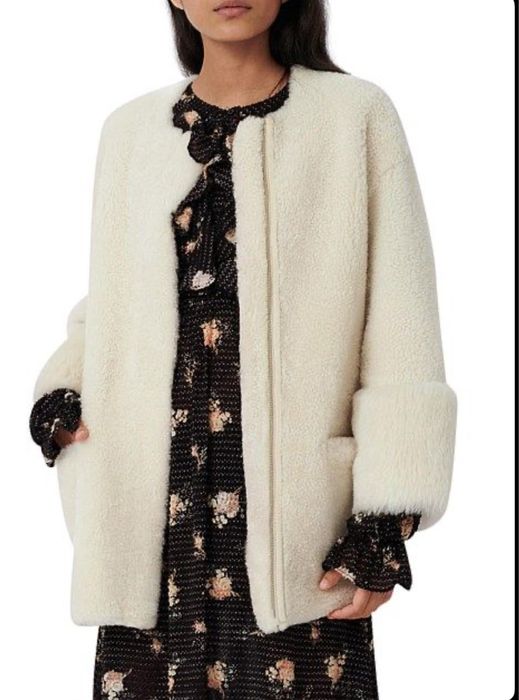 дубленка дублянка MAJE Оригінал р.38(на с)