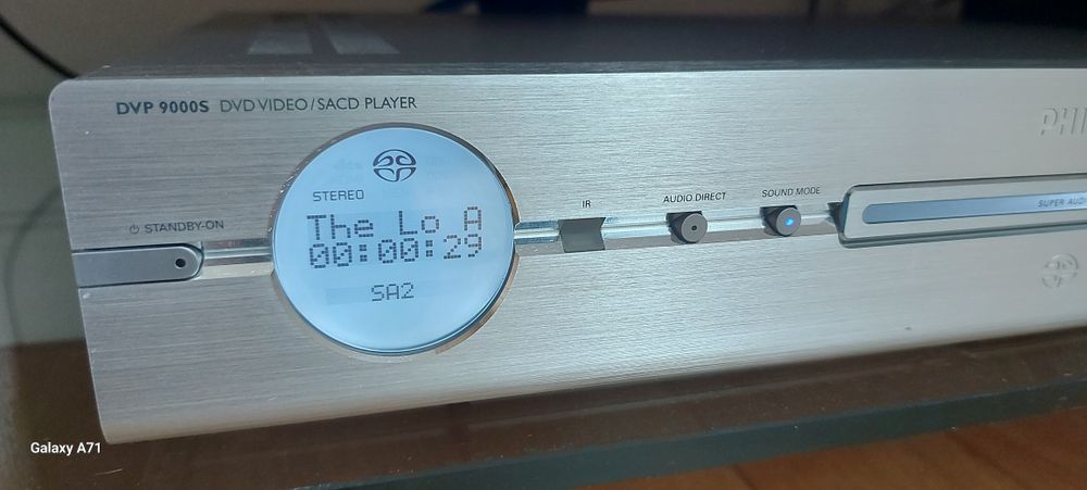 CD/SACD/DSD DVP 9000S Philips stan doskonaly.swietne brzmienie.zamiana