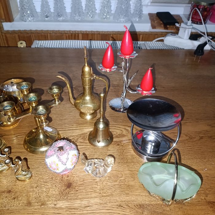 Латунні вироби Ступка Ваза Кувшин Глечик Чайник Дзвінок Підсвічник