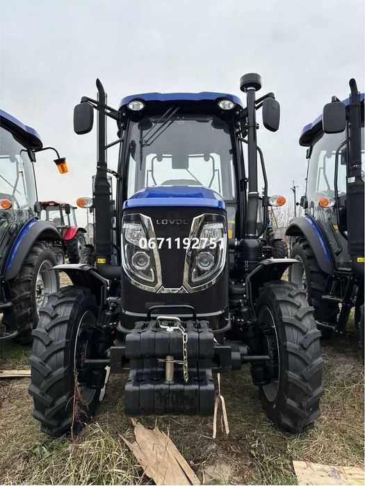 ЛОВОЛ FT 504CNC Мінітрактор з кабіною Кондиціонер. С выносным рычагом