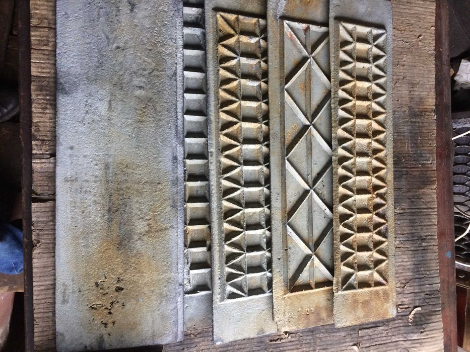 Плити чавунні для кухонного вогнища Бляти рад в-ва 16х62см 18х62 8шт