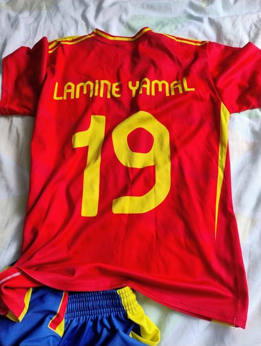 Strój Hiszpanii lamine yamal