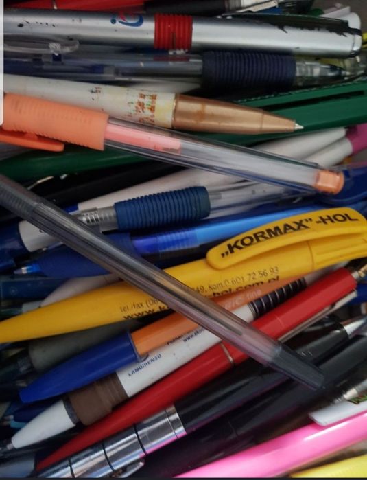 kolekcja długopisow