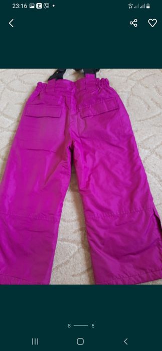 Зимняя термо куртка с полукомбезом