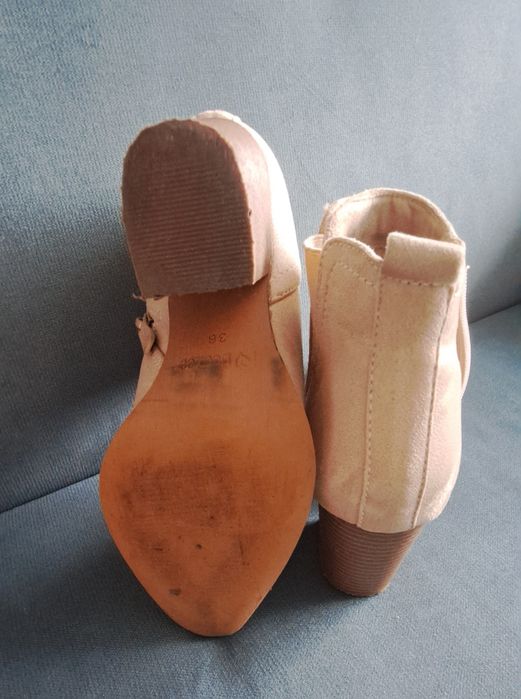 Botki Dee Zee beż rozm 36