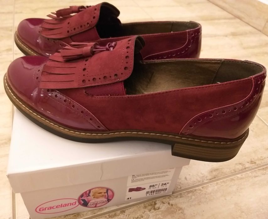 Buty mokasyny damskie rozmiar 38