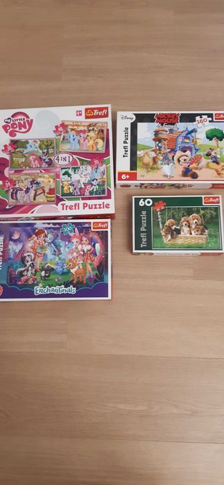 Puzzle My Little Pony, Enchantimals, Mickey itp