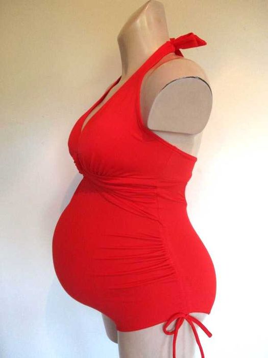 Слитный купальник для беременных George.