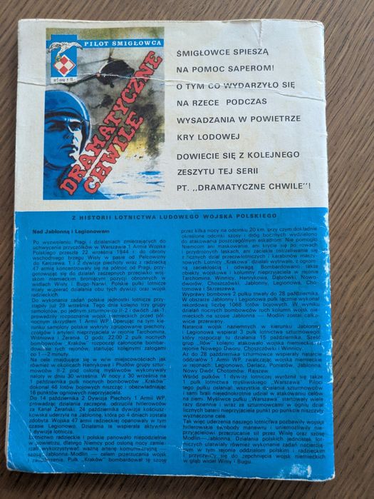 Komiks z 1976 r. Pilot śmiglowca nr 4, w śnieznych zamieciach