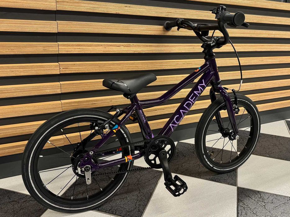 Rower dziecięcy ACADEMY 3 Purple 16" KRAKÓW w ofercie kubikes puky