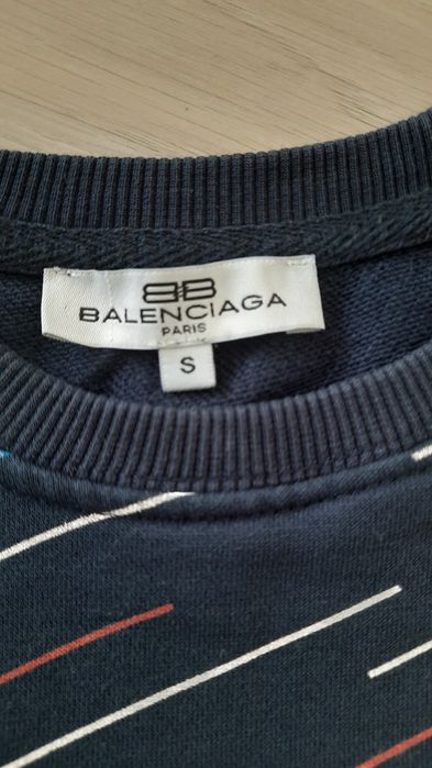 Bluza granatowa Balenciaga