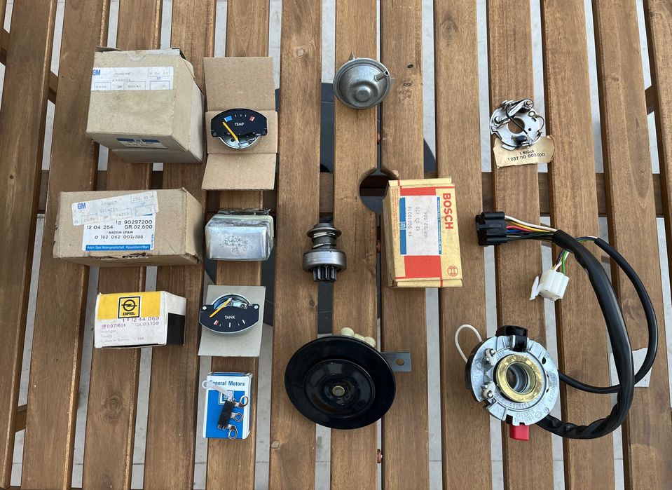 Peças Originais para Clássicos Opel Kadett B, C, D.