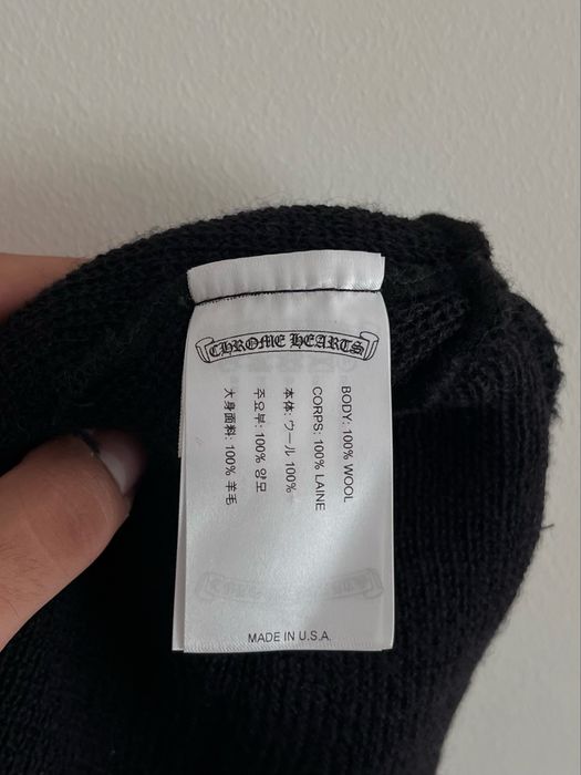 Gorro de Lã Chrome Hearts