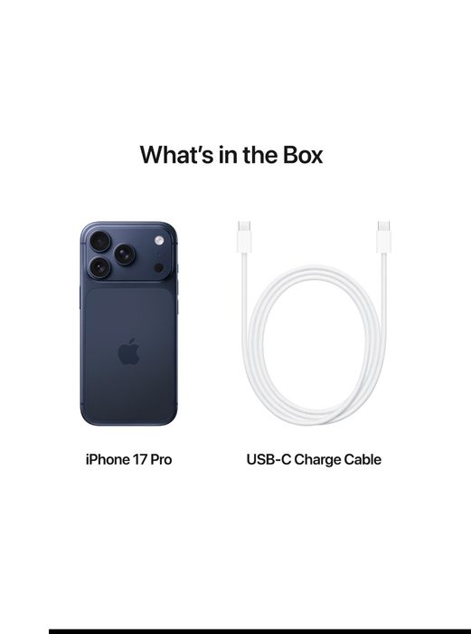 Мобільний телефон Apple iPhone 17 Pro 256GB Deep Blue